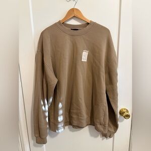 Brown Crewneck Sweatshirt